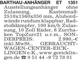 Vorschaubild der Anzeige, (Id: 1975179)