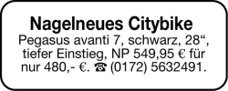 Vorschaubild der Anzeige, (Id: 1982501)