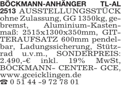 Vorschaubild der Anzeige, (Id: 2005728)