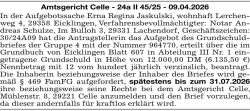 Vorschaubild der Anzeige, (Id: 2032542)