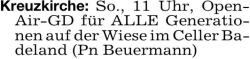 Vorschaubild der Anzeige, (Id: 2033892)