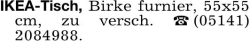 Vorschaubild der Anzeige, (Id: 2033914)