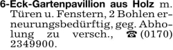 Vorschaubild der Anzeige, (Id: 2037364)