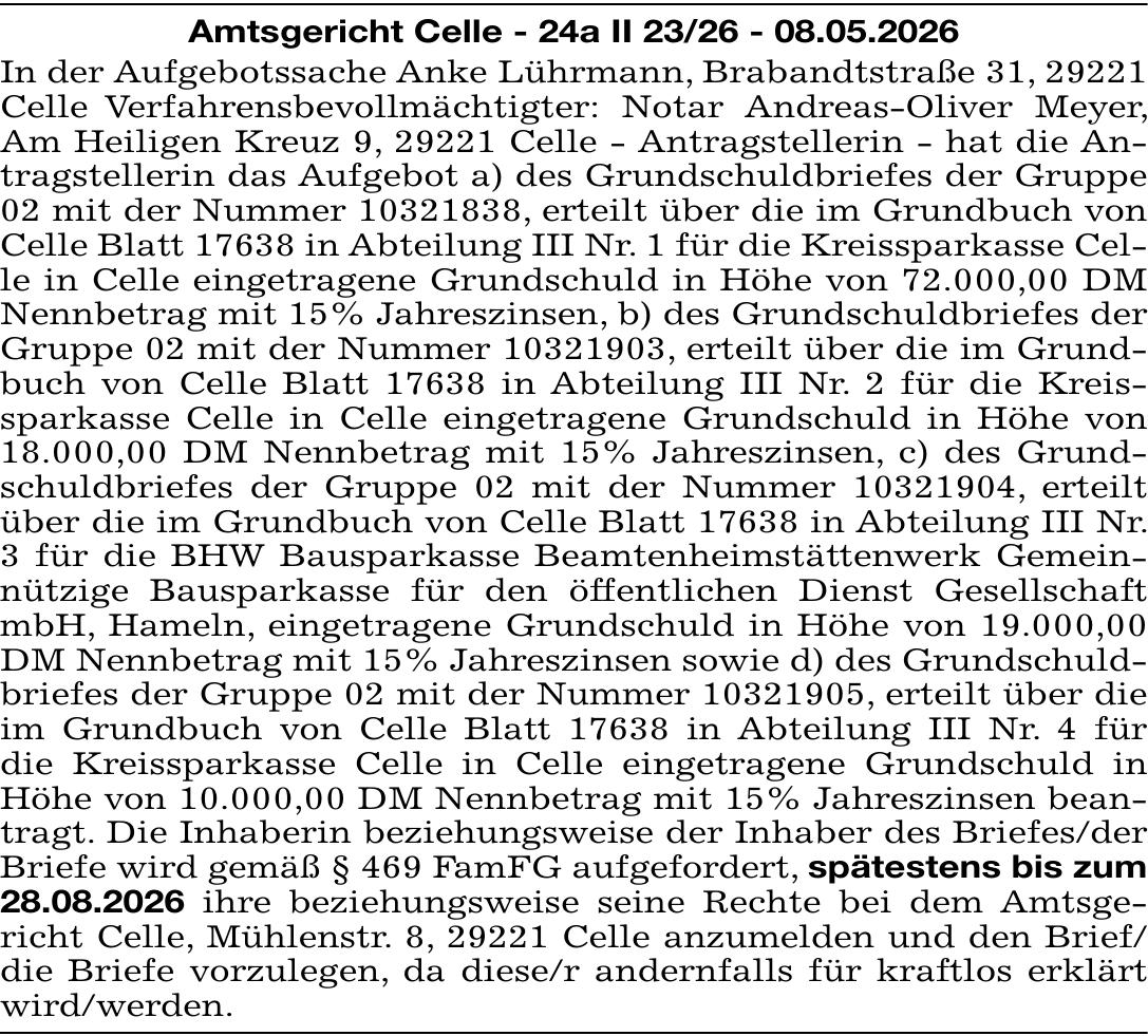 Vorschaubild der Anzeige, (Id: 2042862)
