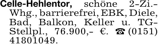 Vorschaubild der Anzeige, (Id: 2045606)
