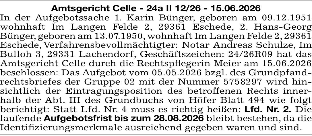 Vorschaubild der Anzeige, (Id: 2053813)
