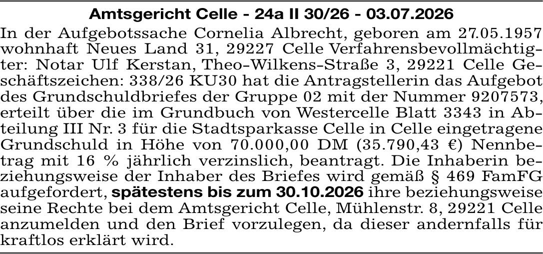 Vorschaubild der Anzeige, (Id: 2060178)
