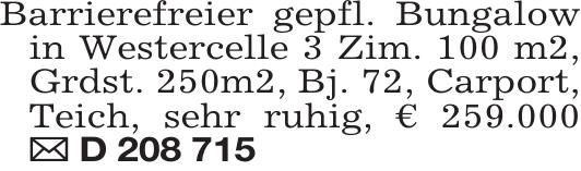 Vorschaubild der Anzeige, (Id: 2061124)