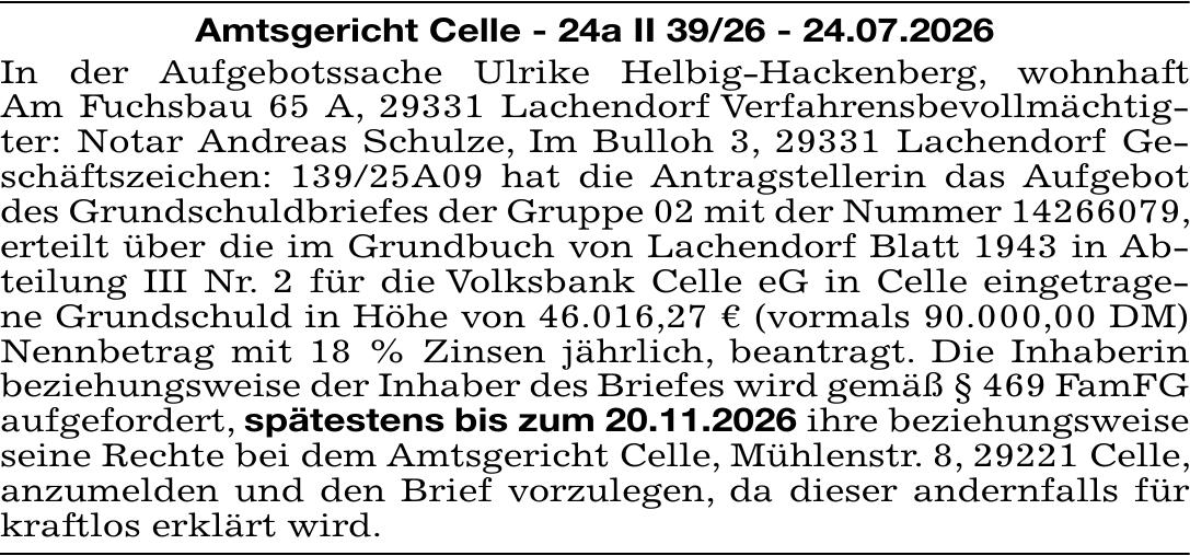 Vorschaubild der Anzeige, (Id: 2064751)
