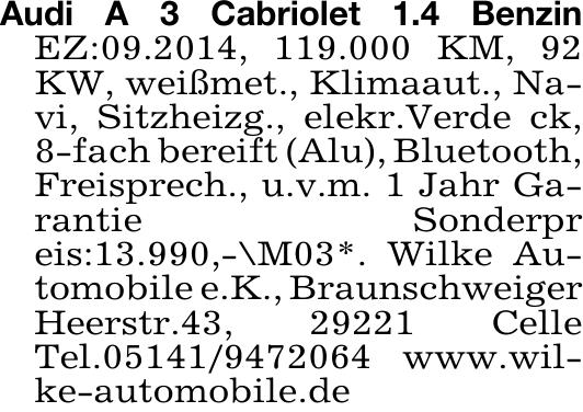 Vorschaubild der Anzeige, (Id: 2069748)