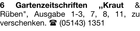 Vorschaubild der Anzeige, (Id: 2071323)