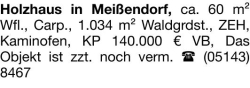 Vorschaubild der Anzeige, (Id: 2074505)