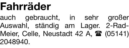 Vorschaubild der Anzeige, (Id: 2080616)
