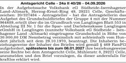Vorschaubild der Anzeige, (Id: 2074540)