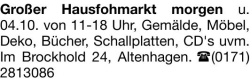 Vorschaubild der Anzeige, (Id: 2080643)
