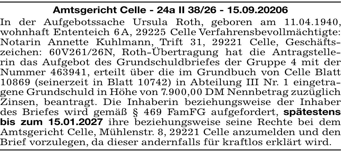 Vorschaubild der Anzeige, (Id: 2079471)